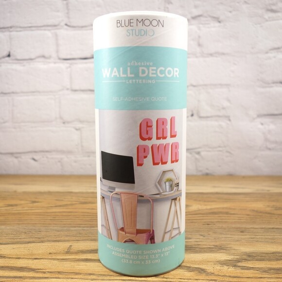 Blue Moon Studio Adhesive Wall Decor Lettering Self Adhesive Quote - Picture 1 of 6